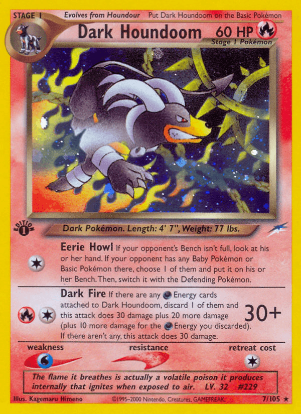 Dark Houndoom NEO4-7