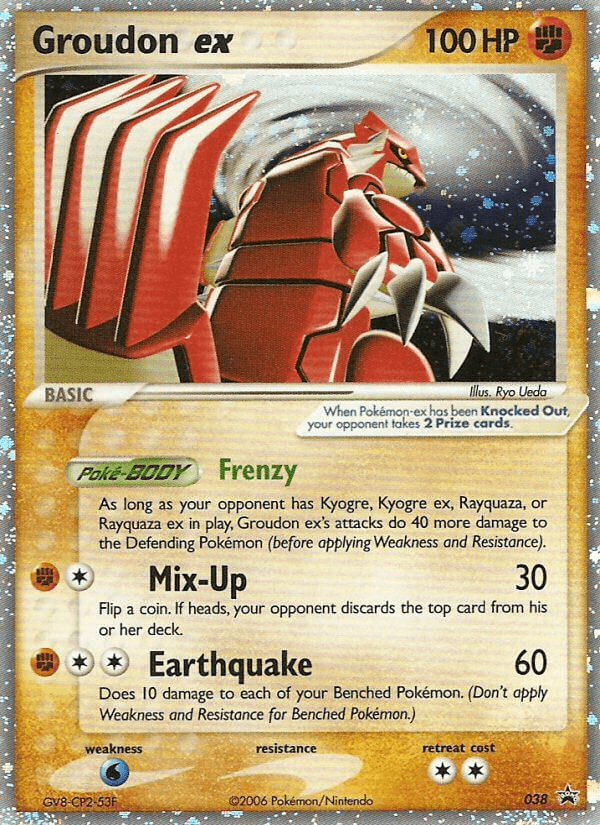 Groudon ex NP-38