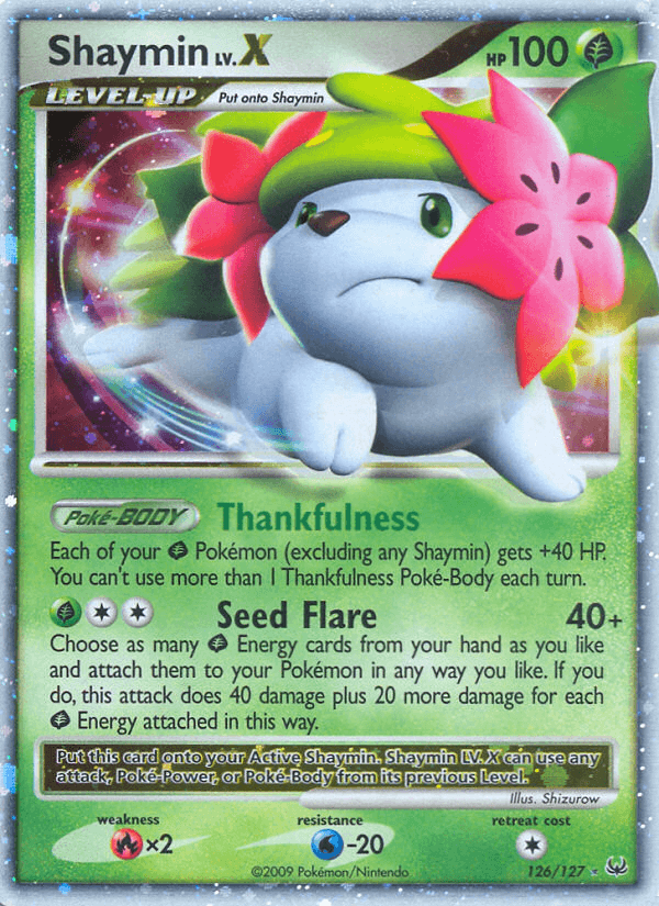 Shaymin LV.X PL1-126