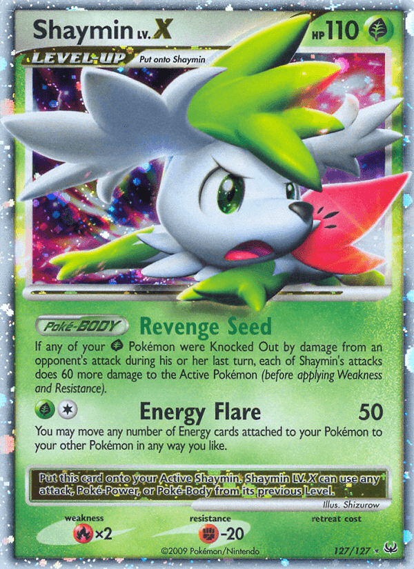 Shaymin LV.X PL1-127