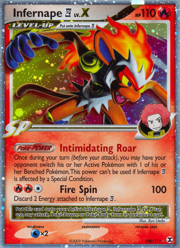 Infernape E4 LV.X PL2-108