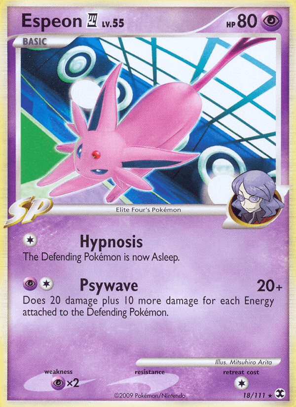 Espeon E4 PL2-18