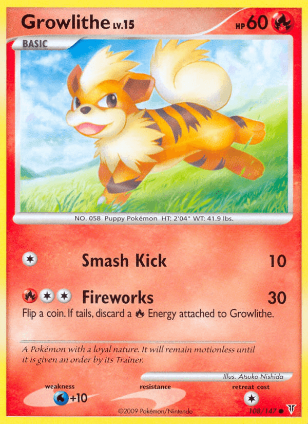 Growlithe PL3-108