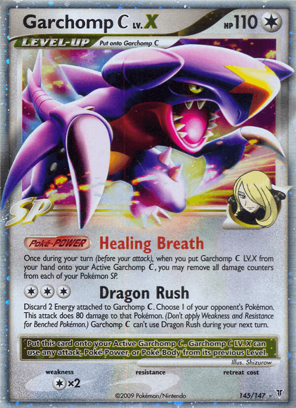 Garchomp C LV.X PL3-145