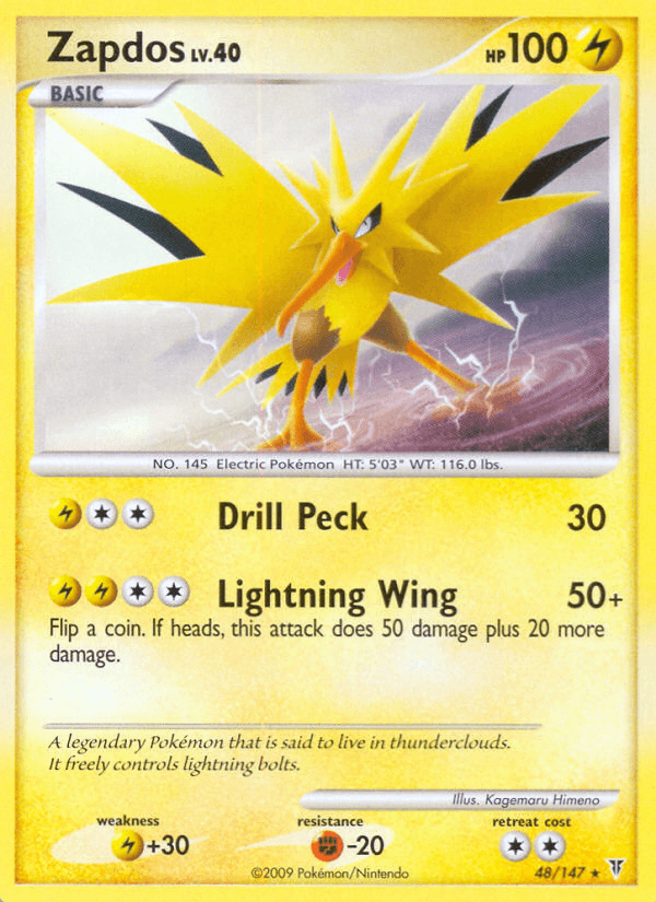 Zapdos PL3-48