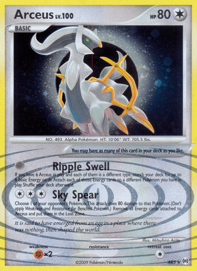 Arceus featured card