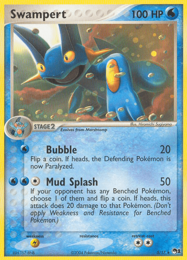 Swampert POP1-5
