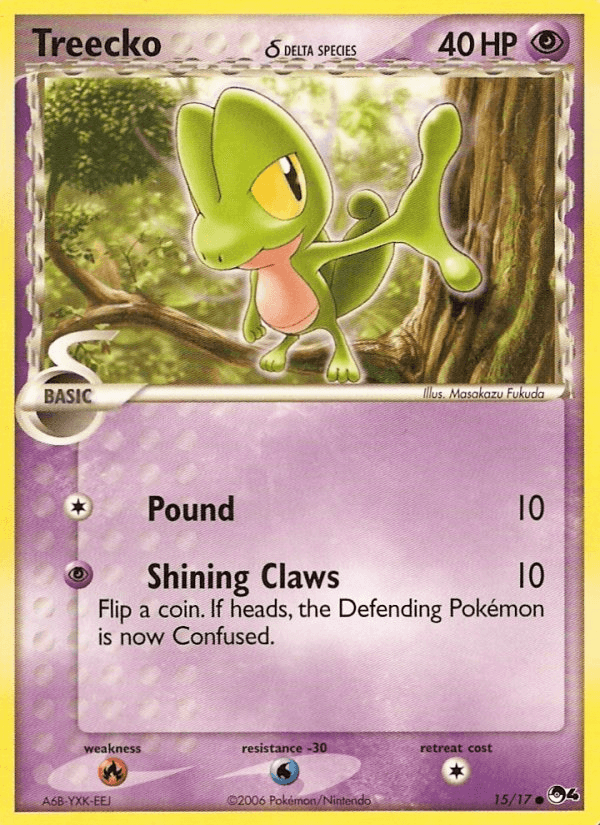 Treecko δ POP4-15