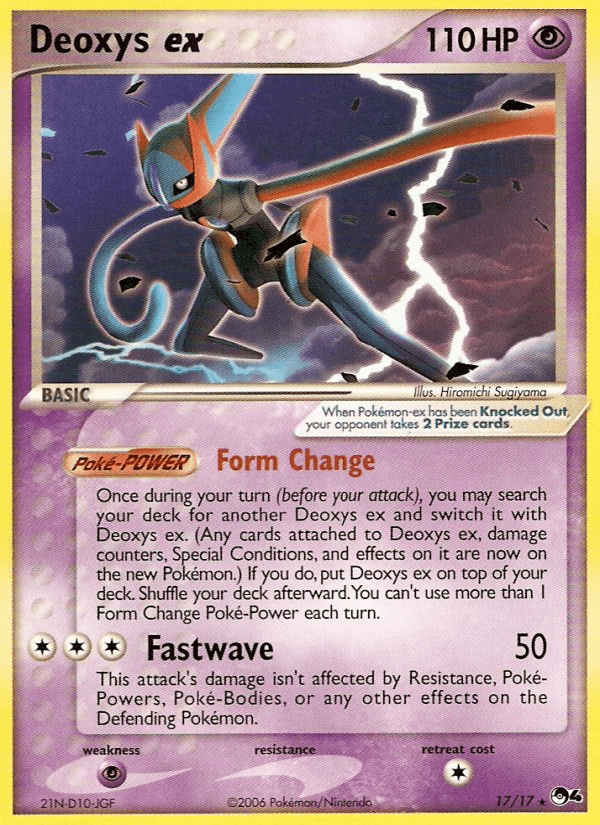 Deoxys ex POP4-17