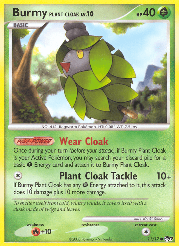 Burmy Plant Cloak POP7-11