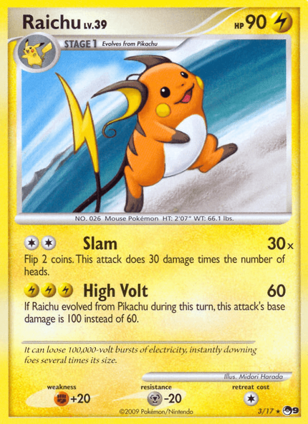 Raichu POP9-3