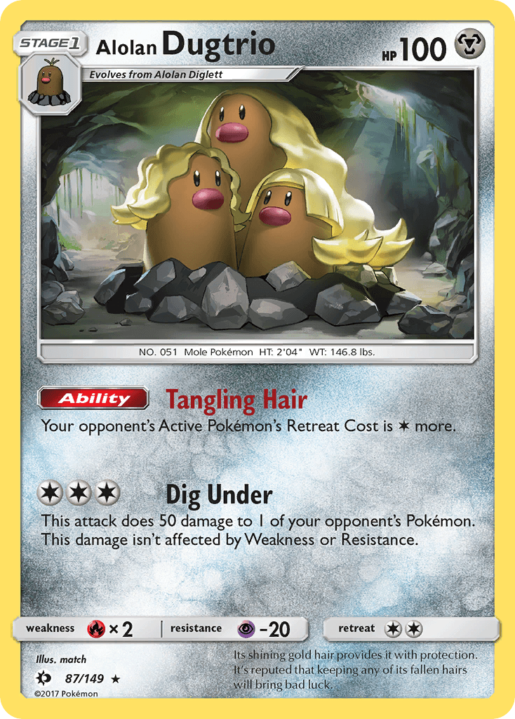 Alolan Dugtrio SM1-87