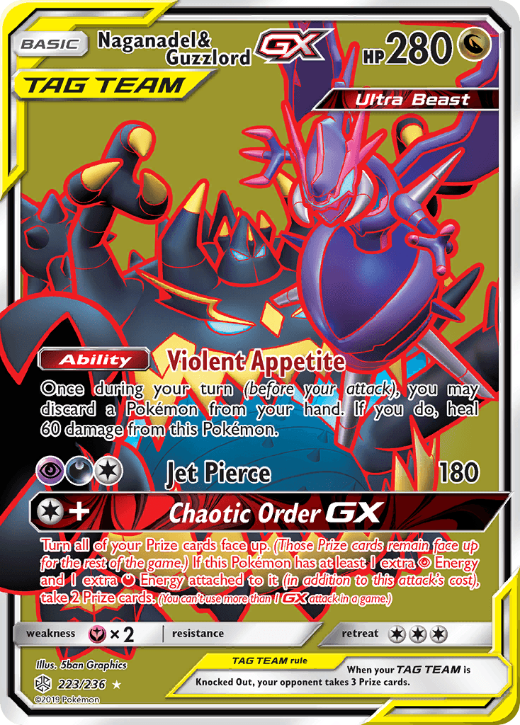 Naganadel & Guzzlord-GX SM12-223