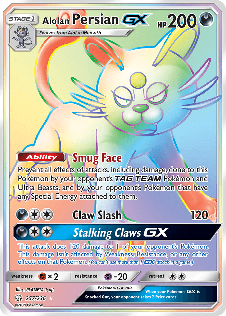 Alolan Persian-GX SM12-257