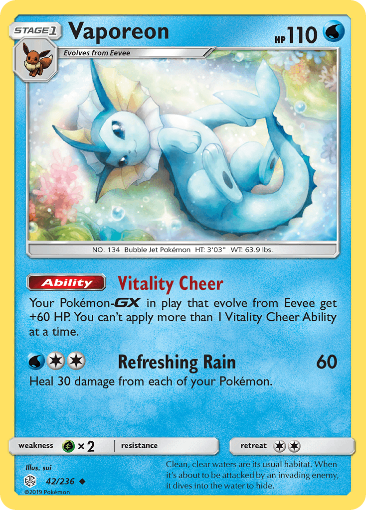 Vaporeon SM12-42