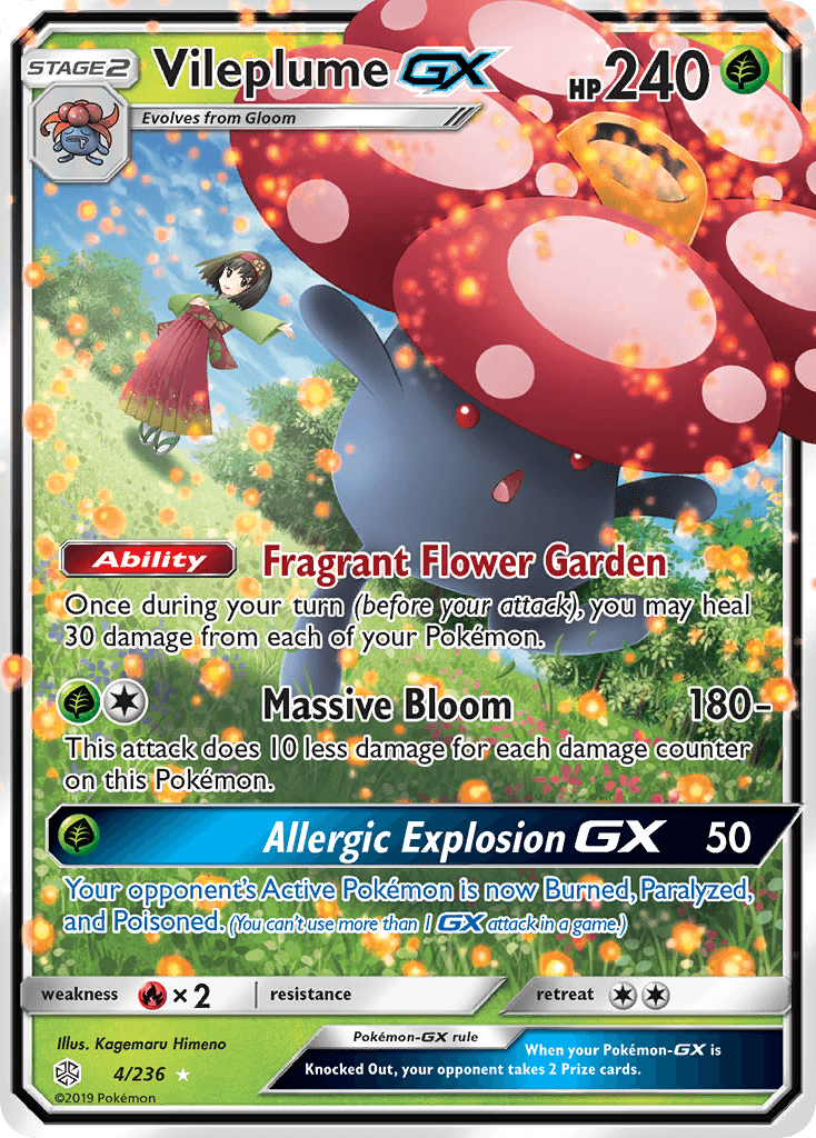 Vileplume-GX SM12-4
