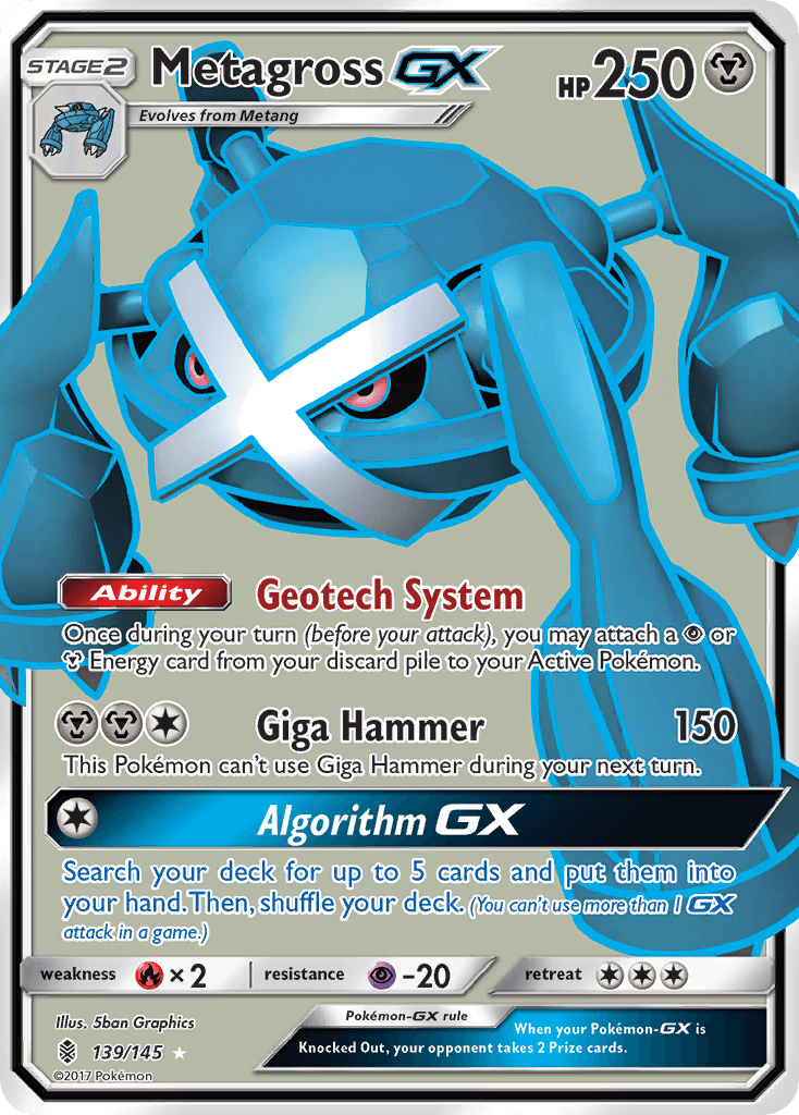 Metagross-GX SM2-139