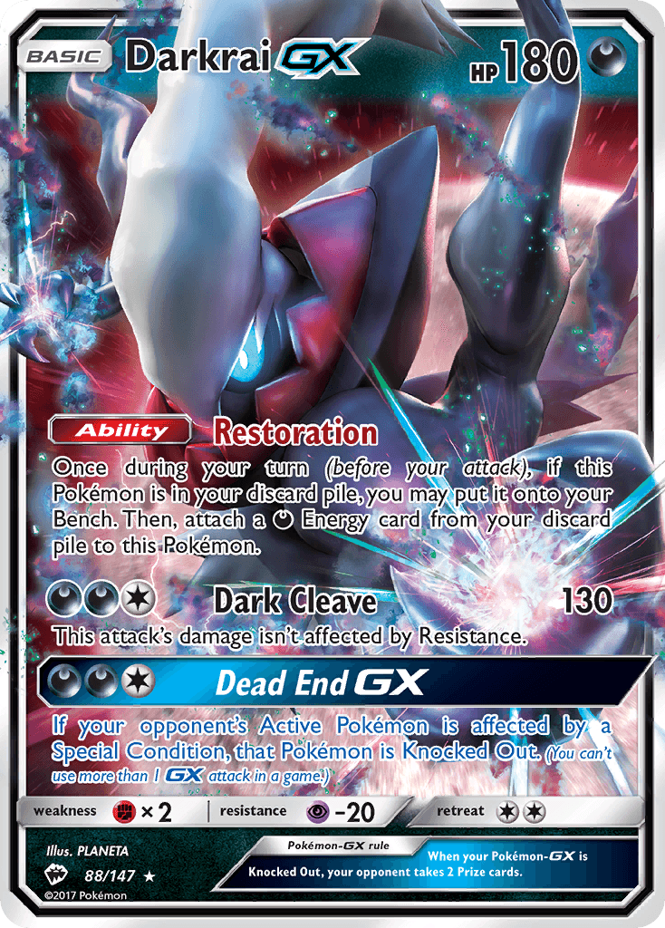 Darkrai-GX SM3-88