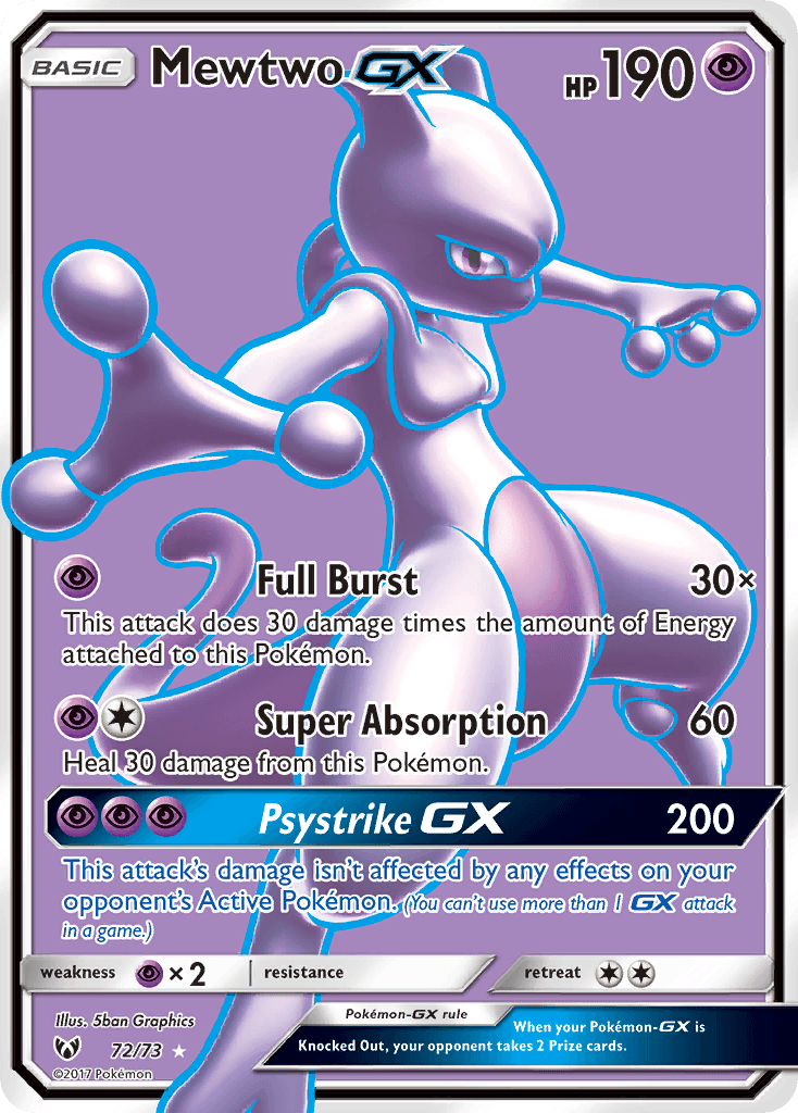 Mewtwo-GX SM35-72