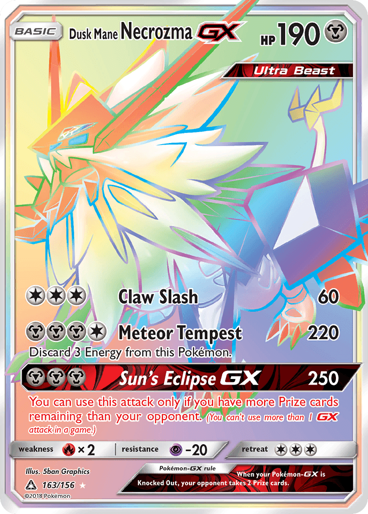Dusk Mane Necrozma-GX SM5-163