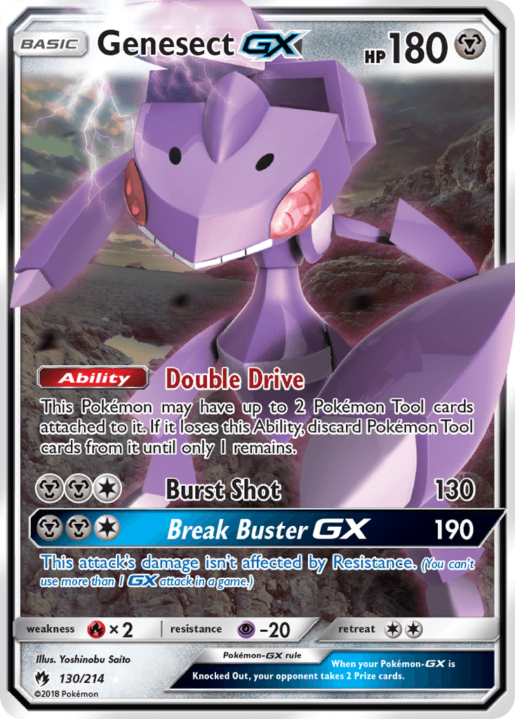Genesect-GX SM8-130