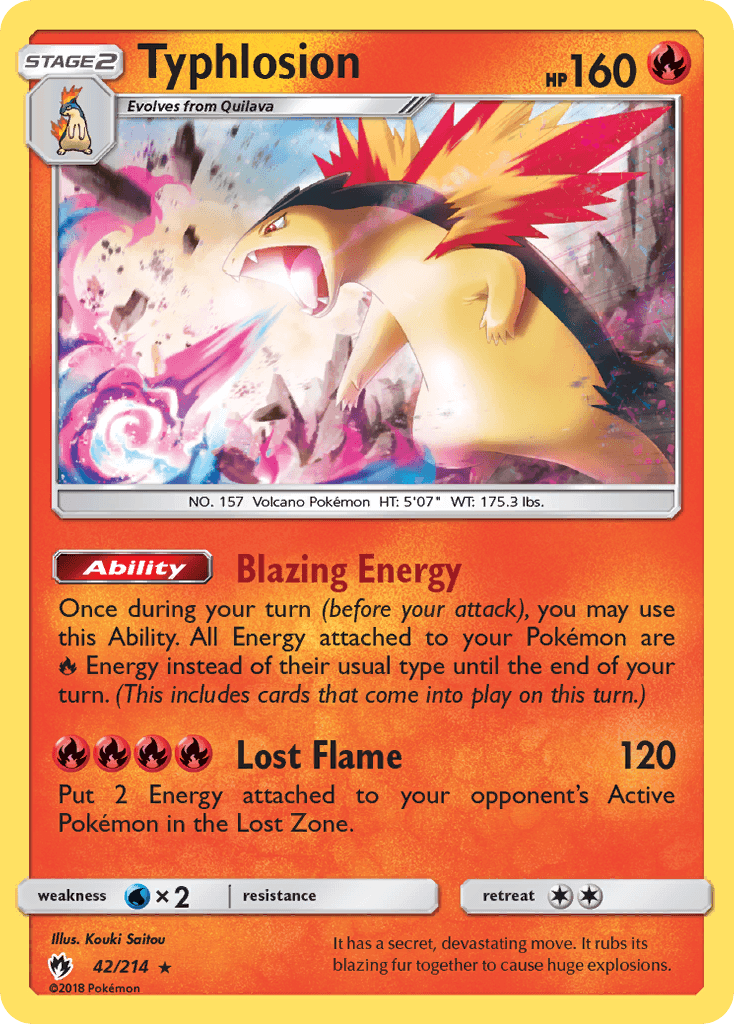 Typhlosion SM8-42