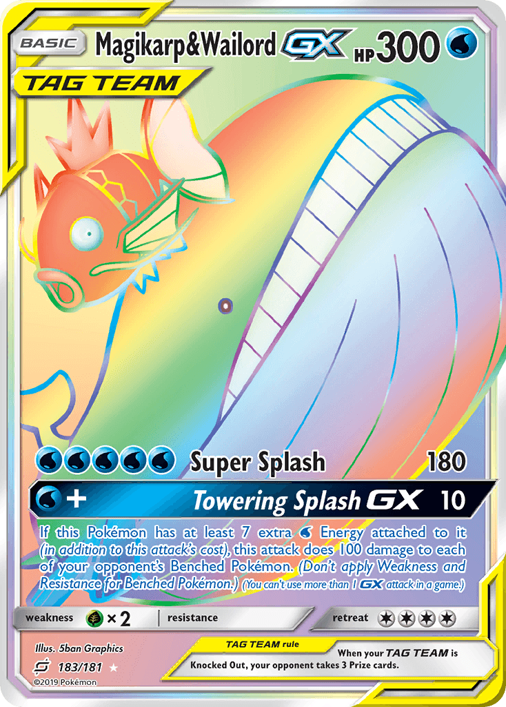 Magikarp & Wailord-GX SM9-183