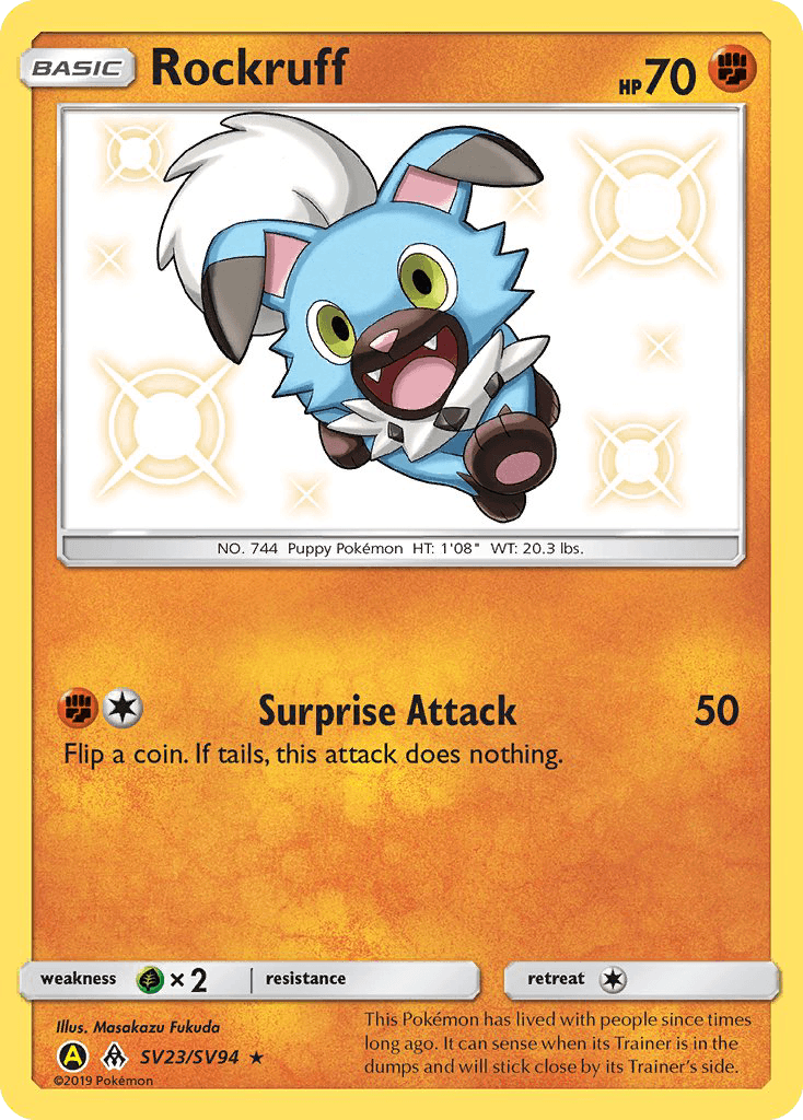 Rockruff SMA-SV23
