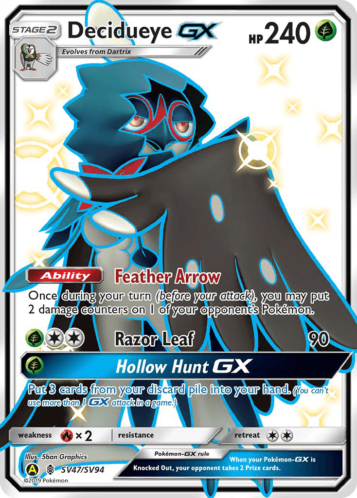 Decidueye-GX SMA-SV47