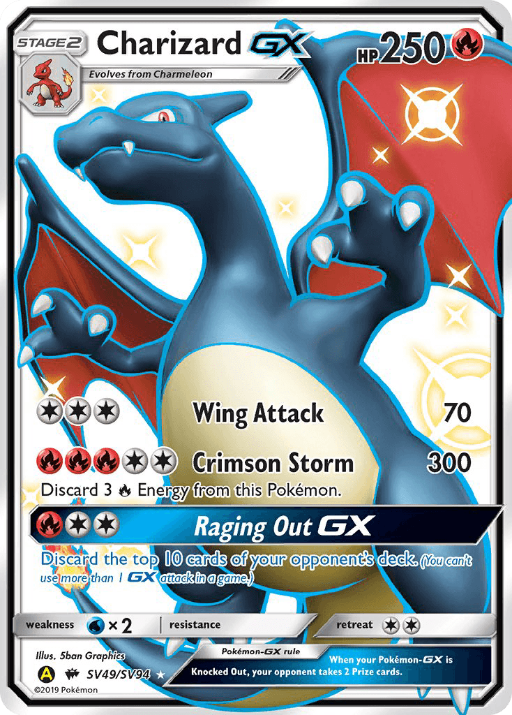 Charizard-GX SMA-SV49