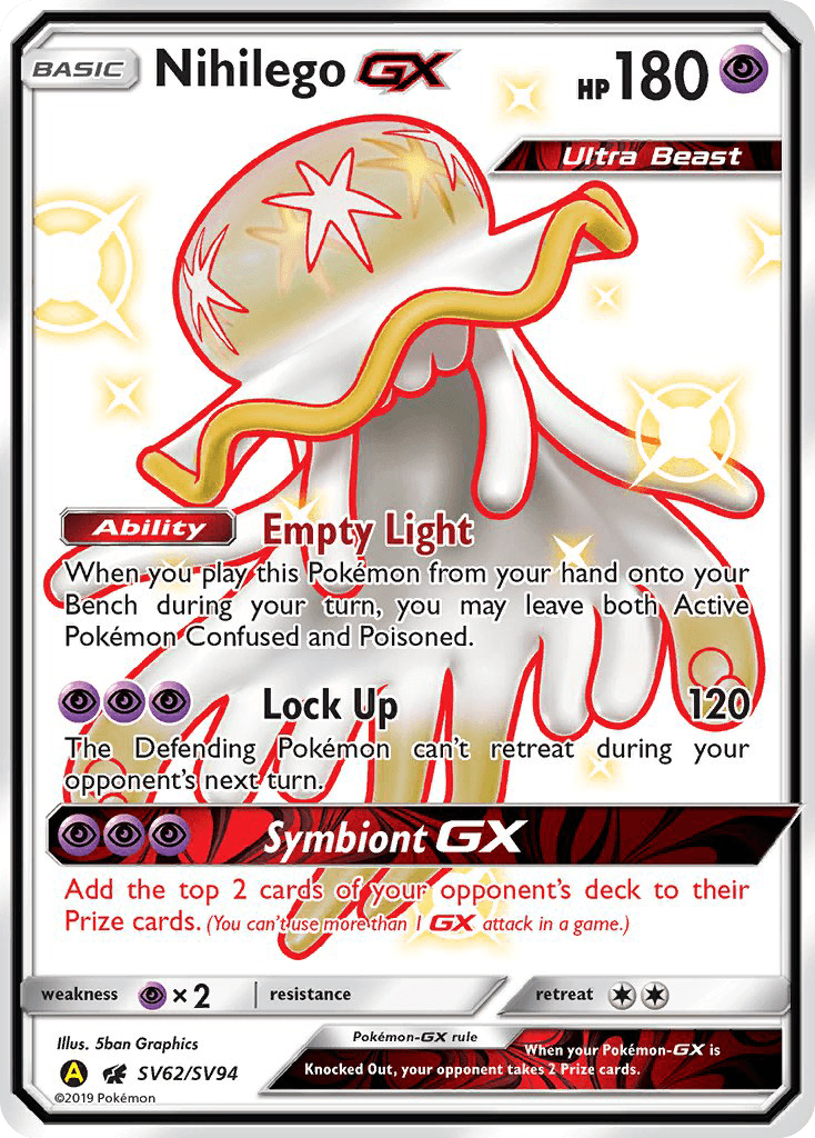 Nihilego-GX SMA-SV62