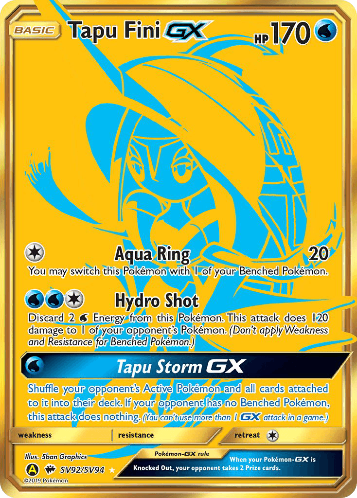 Tapu Fini-GX SMA-SV92