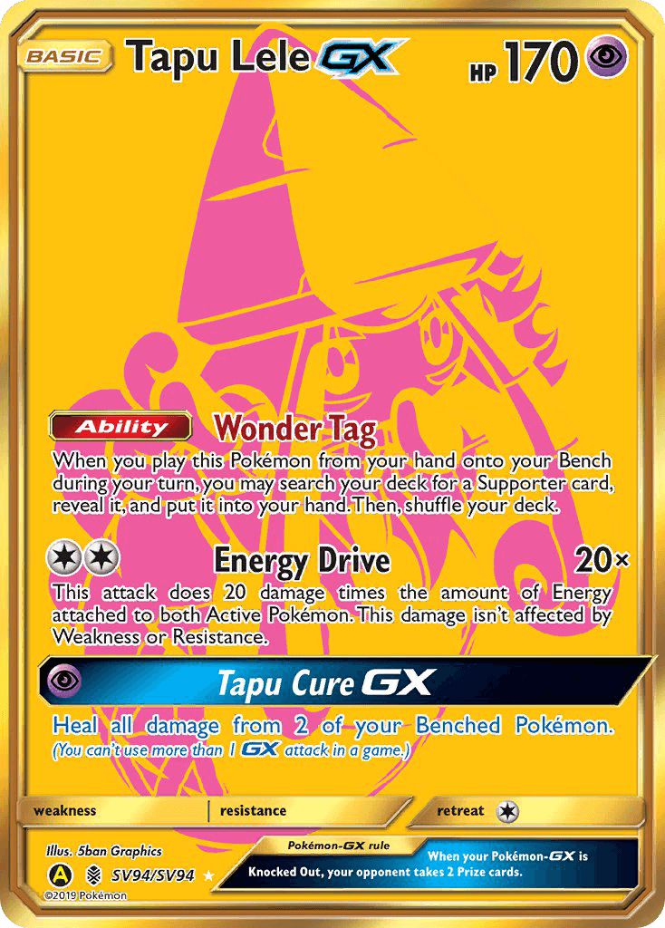 Tapu Lele-GX SMA-SV94