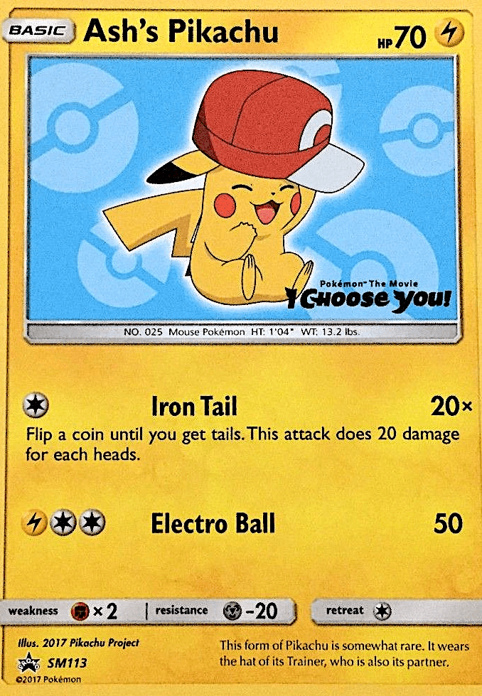 Ash's Pikachu SMP-SM113