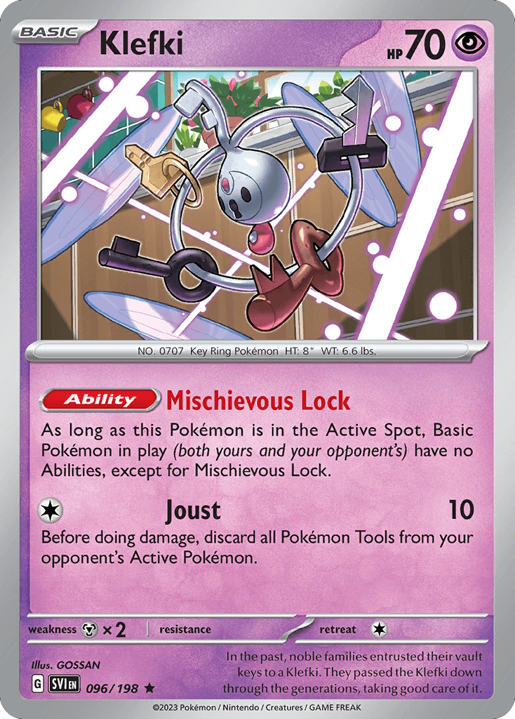 Klefki SV1-96