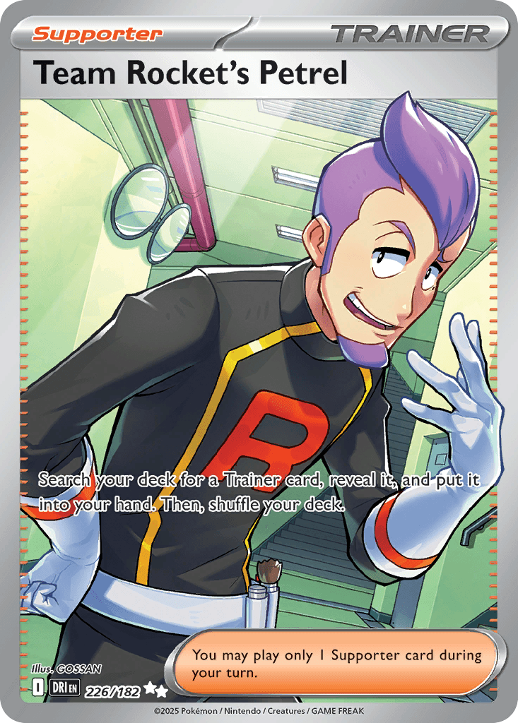 Team Rocket's Petrel SV10-226