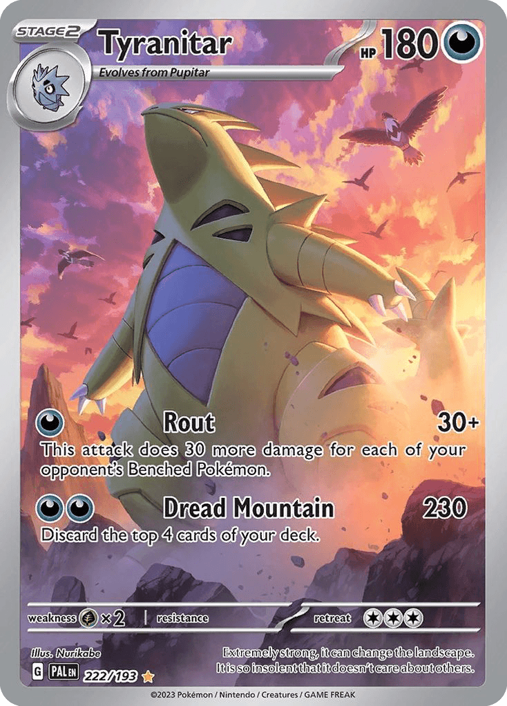 Tyranitar SV2-222