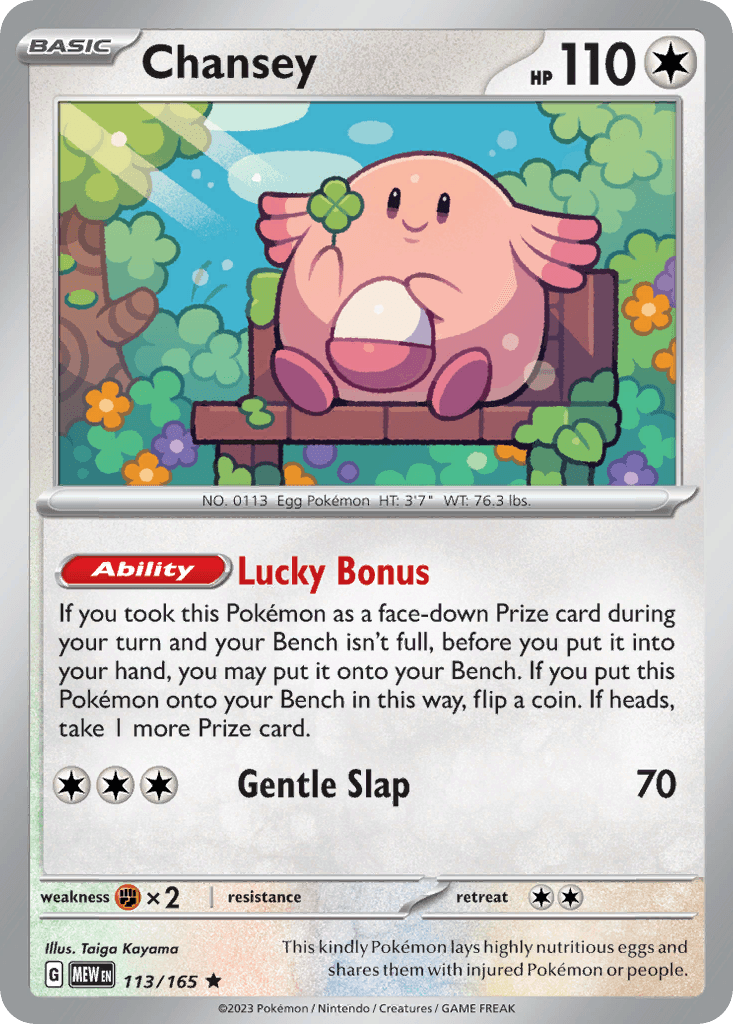Chansey SV3PT5-113