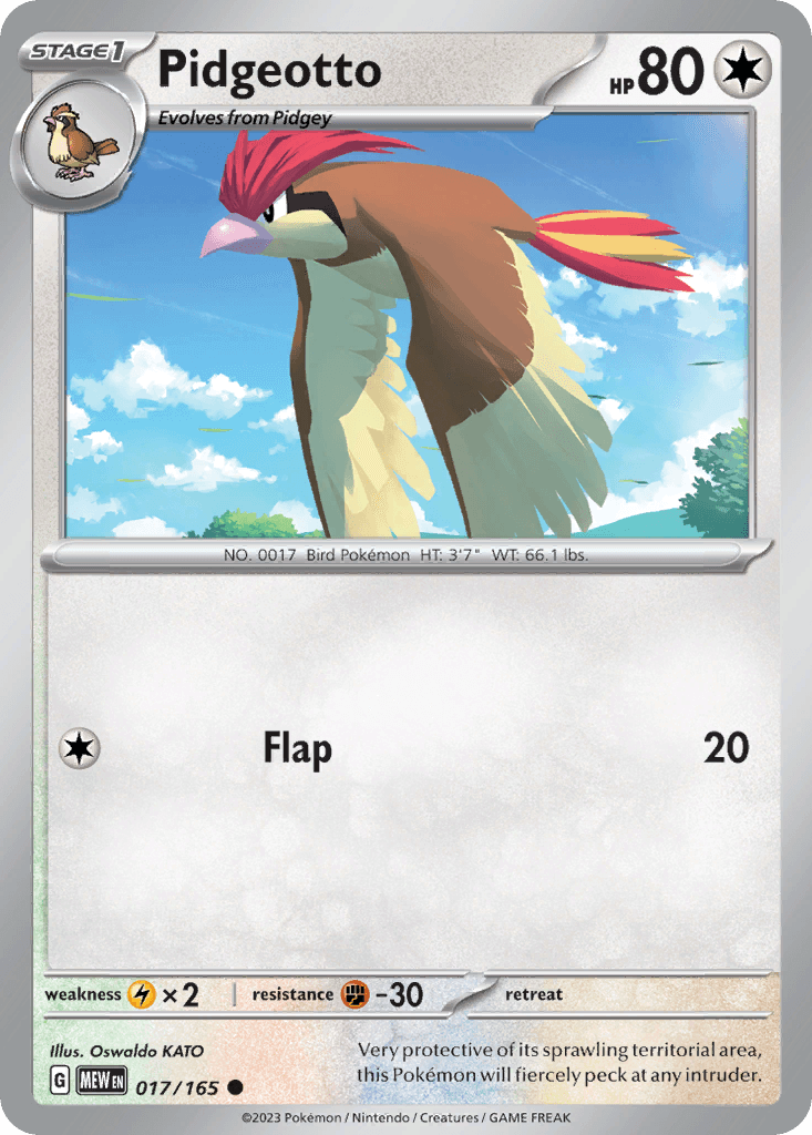 Pidgeotto SV3PT5-17