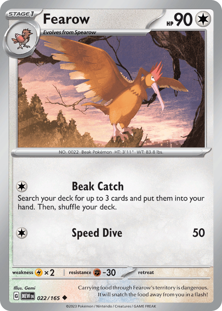 Fearow SV3PT5-22