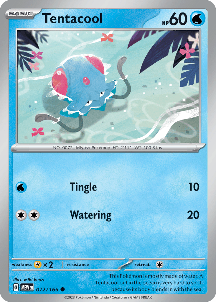 Tentacool SV3PT5-72