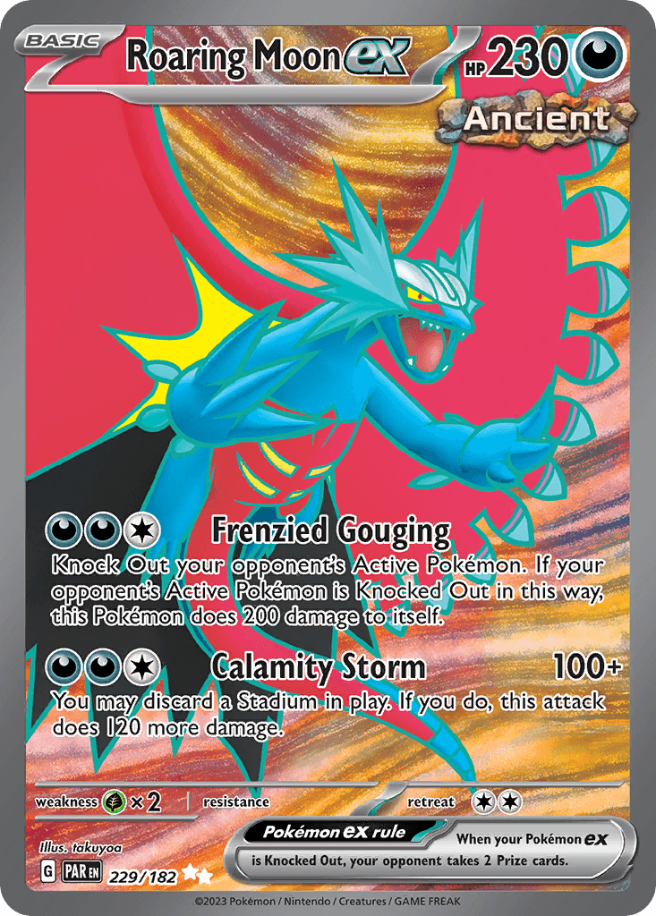 Roaring Moon ex SV4-229