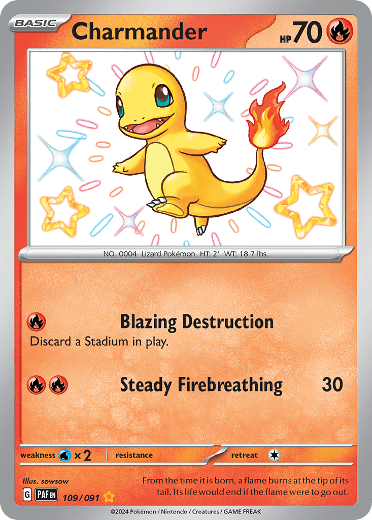 Charmander SV4PT5-109