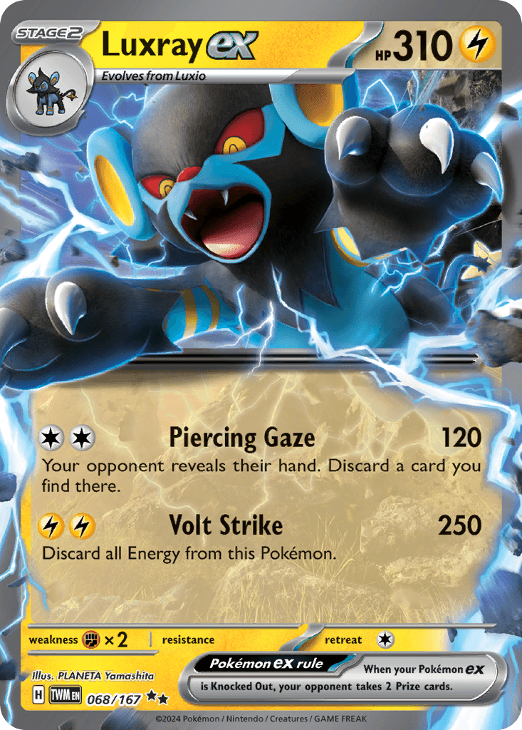 Luxray ex SV6-68