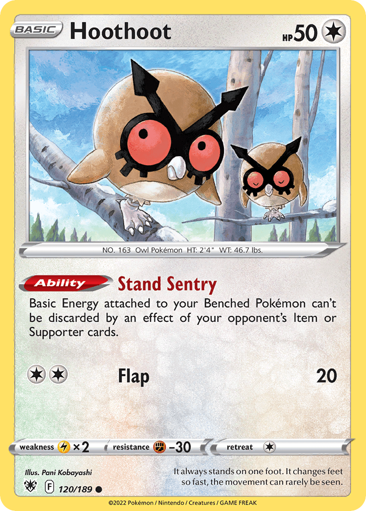 Hoothoot SWSH10-120