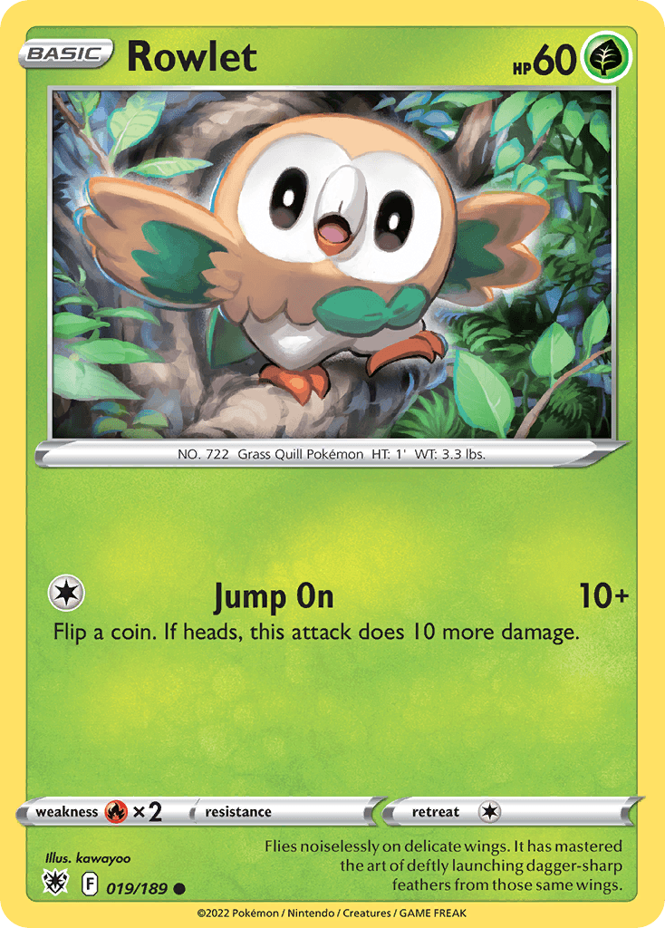 Rowlet SWSH10-19