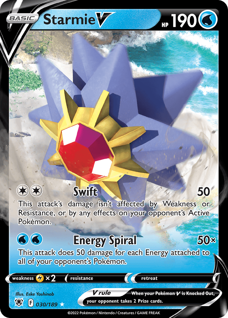 Starmie V SWSH10-30