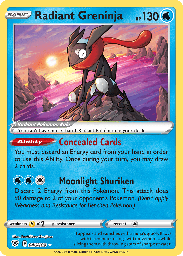 Radiant Greninja SWSH10-46
