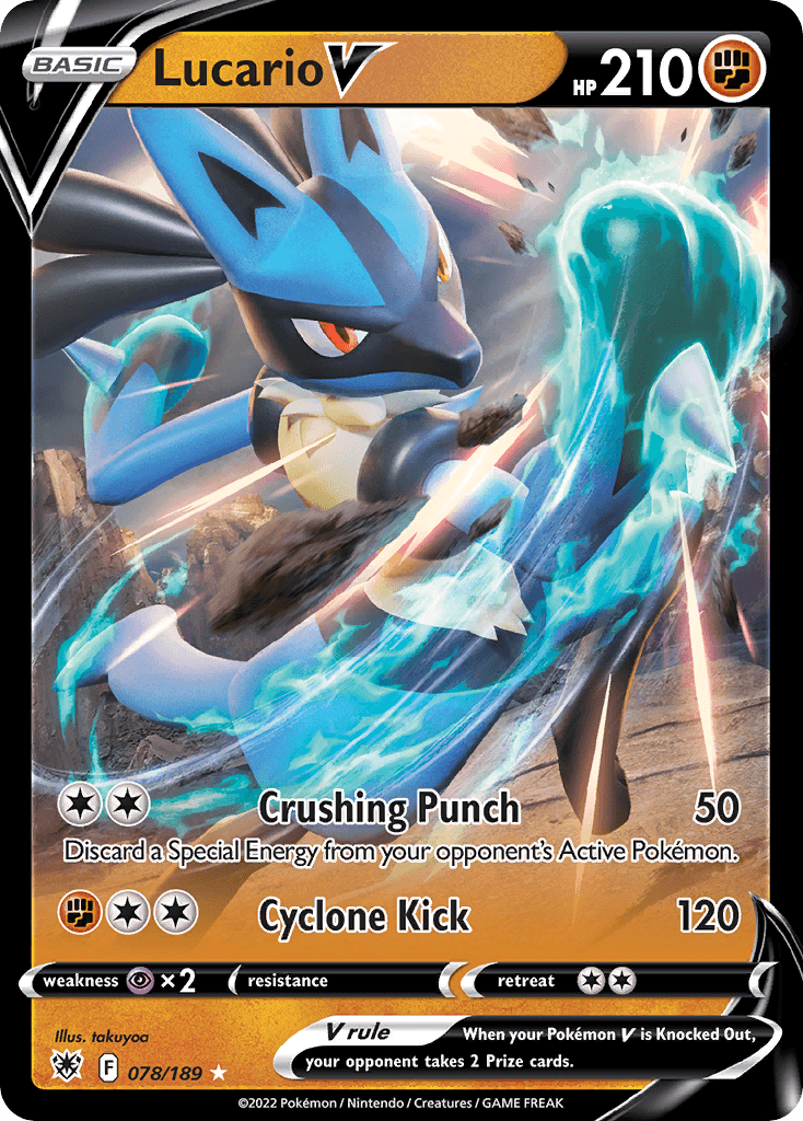 Lucario V SWSH10-78