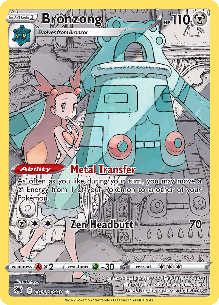 Bronzong SWSH10TG-TG11